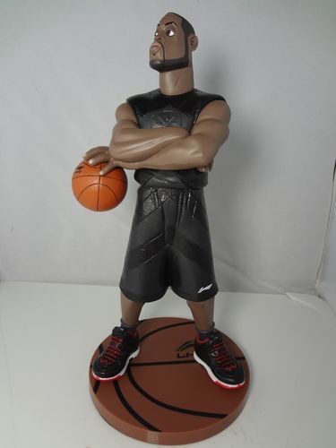 国产热销体育用品韦德篮球塑胶pvc公仔玩偶 厂家直销 动漫周边